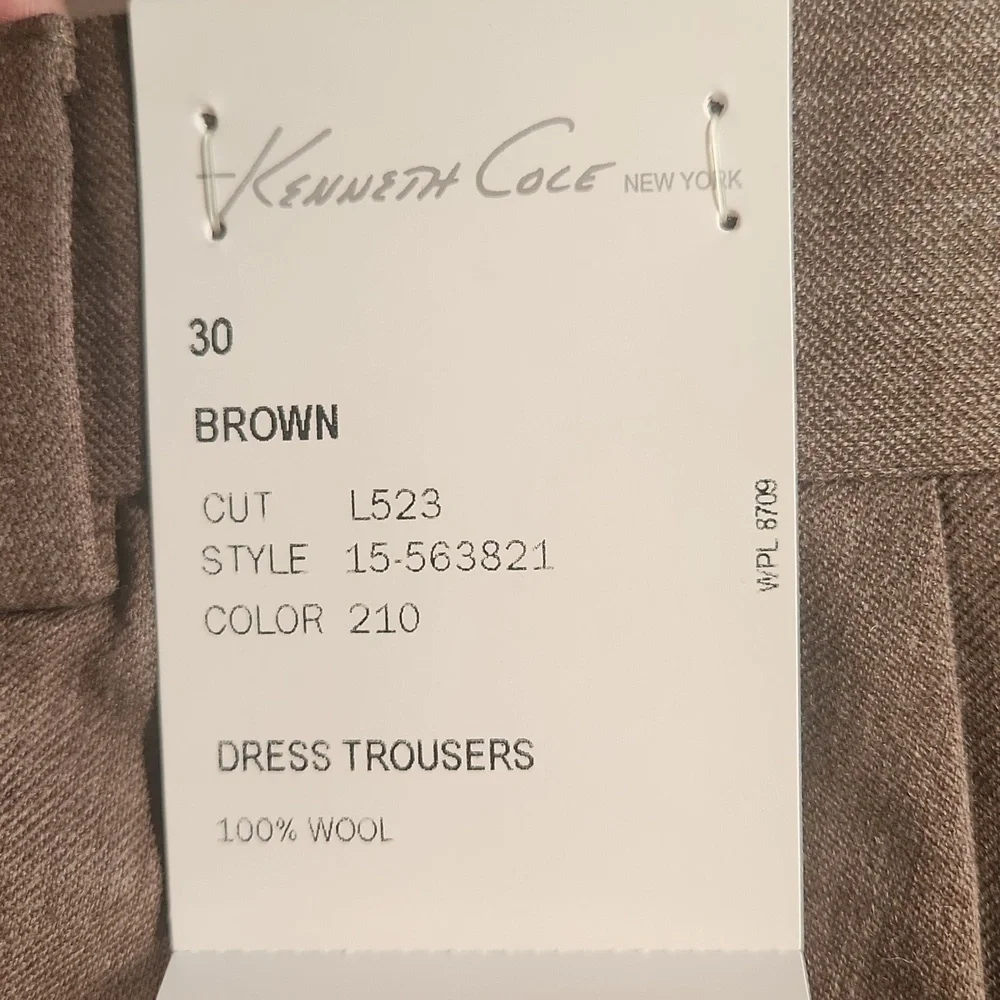 Kenneth Cole Men's Tan Pants